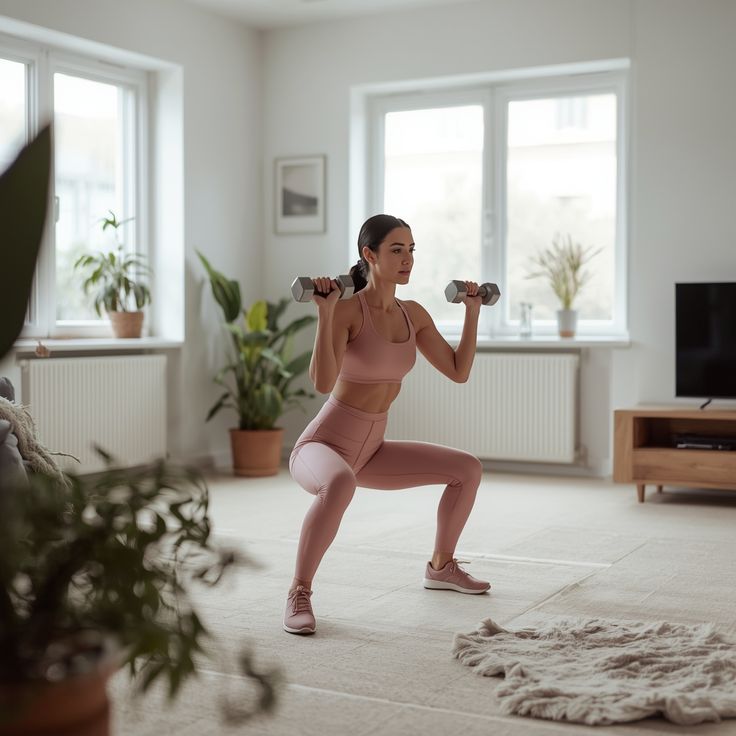 Coach demonstrating a resistance band exercise to a participant